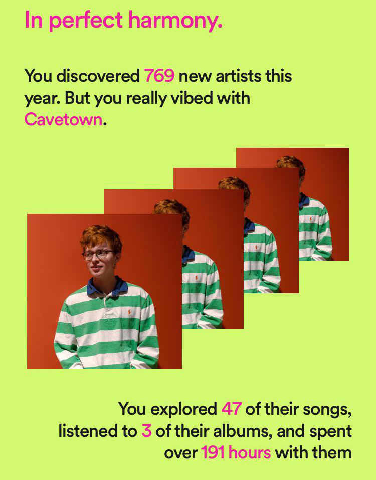 Spotify Wrapped summarizes your great taste in music